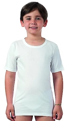 Foto di MAGLIA BIMBO SINGOLO BIANCO TAG.7 100% COTONE