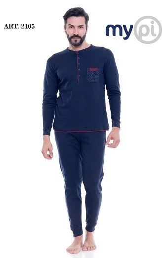 PIGIAMA UOMO MYPI 100% COTONE