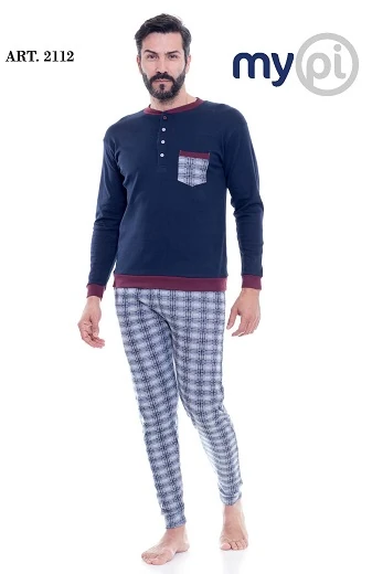 PIGIAMA UOMO MYPI 100% COTONE