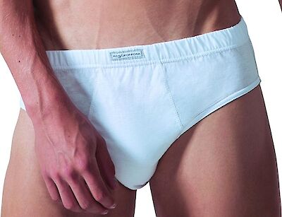 Foto di SLIP UOMO SINGOLO BIANCO TAG.L5 100% COTONE