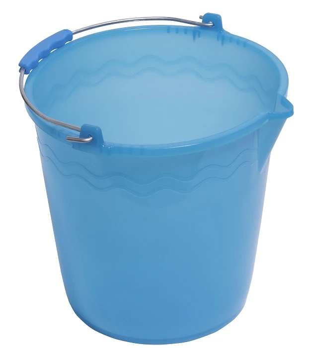 SECCHIO VULCANO PE 10L C/B CELESTE