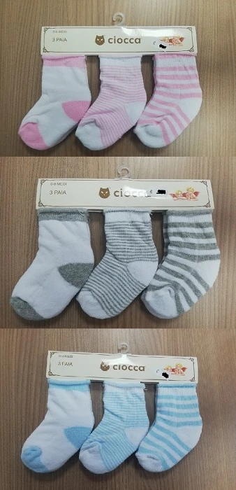 CALZA BIMBA TRIS SOLETTA SPUGNA
