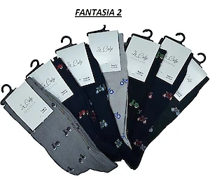 Foto di CALZA UOMO CORTA IN COT. MODA CF 3PZ