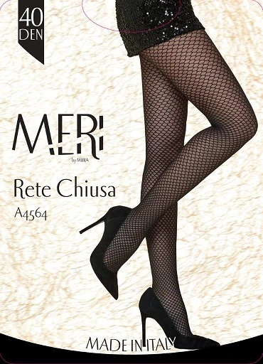CALZA COLLANT RETE CHIUSA NERO TAG.1-2