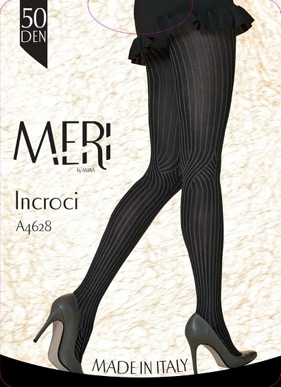 CALZA COLLANT INCROCI NERO TAG.1-2