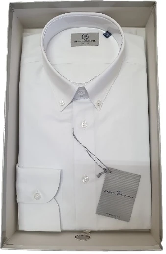 CAMICIA UOMO ART.60C MOD.239 B.D.BIANCO MIS.37-47