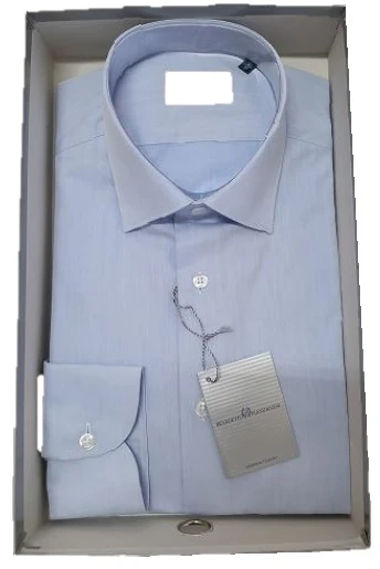 CAMICIA UOMO ART.60C MOD.341 CELESTE MIS.37-47