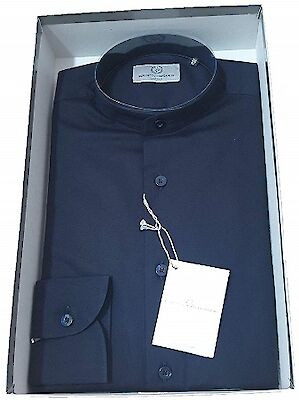 Foto di CAMICIA UOMO ART.POP MOD.COREANA BLU MIS.37-47