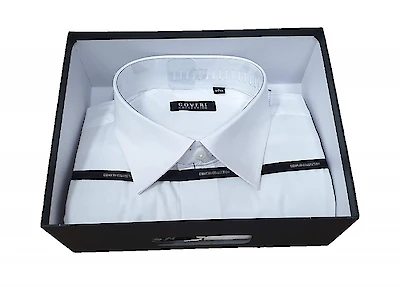 Foto di CAMICIA UOMO MAN.LUN. COVERI COL. COLLO CLAS.BIA.TAG.L