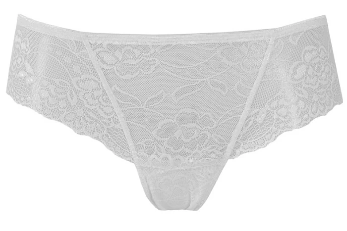 SLIP BRASILIANO DONNA SING. BIANCO TAG.XS2