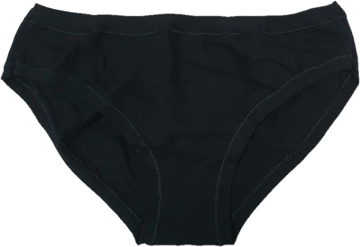 SLIP VITA ALTA DONNA NERO TAG.S3 45% MODAL 45% COTONE
