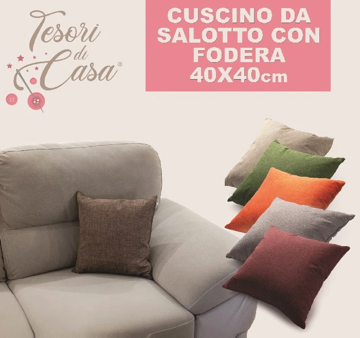 CUSCINO SALOTTO 40X40CM