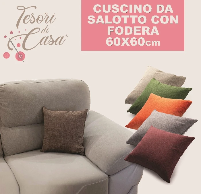CUSCINO SALOTTO 60X60CM