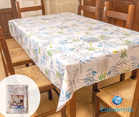 TOVAGLIA PLASTICA 140X230CM BUSTA CON STAMPELLA