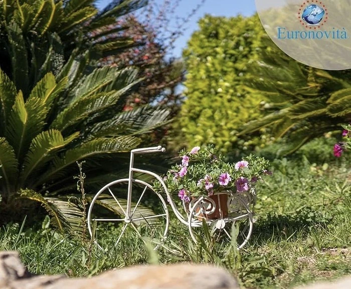 FB PORTA PIANTE BICICLETTA 1 CESTINO