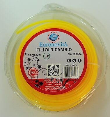 Foto di BOBINA 4MMX30M FILI DI RICAMBIO ARANCIO IN BLISTER