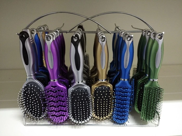 SPAZZOLA  CAPELLI  ESPOSITORE ASS. 36 pz