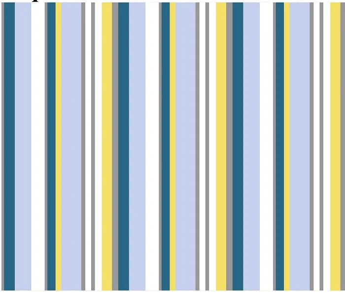 TESSUTO POLICOTONE H.140CM 140GSM RIGATO BLU