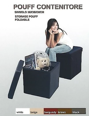 Foto di CONTENITORE POUFF SINGOLO
