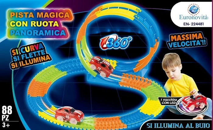 GIOCO PISTA 88PZ C/RUOTA PANORAMICA
