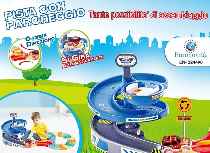 GIOCO PISTA C/PARCHEGGIO