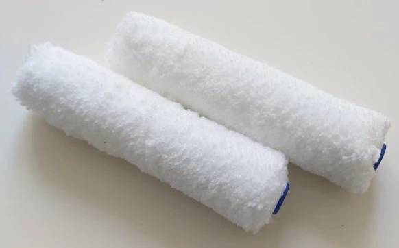 RULLO PITTURA 15CM MICROFIBRA IN BUSTA 2PZ D.15MM ALTEZZA