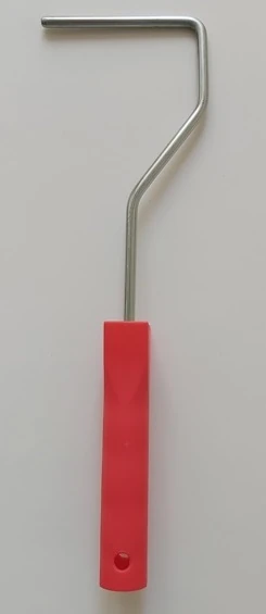 RULLO PITTURA MANICO ZINCATO H.10CM D.6MM