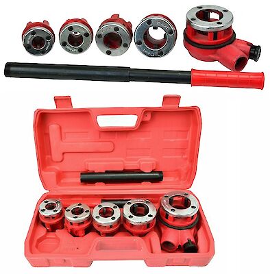 Foto di SET FILETTATURA 5PZ (3/8"-1-1/4")