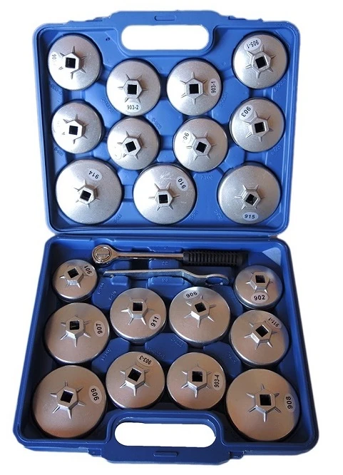 SET CHIAVI FILTRI OLIO ASSORTITI PZ.24