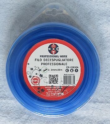 Foto di FILO DECESPUGLIATORE PROFESSIONALE 3.3X30M TONDO BLU IN BLIS