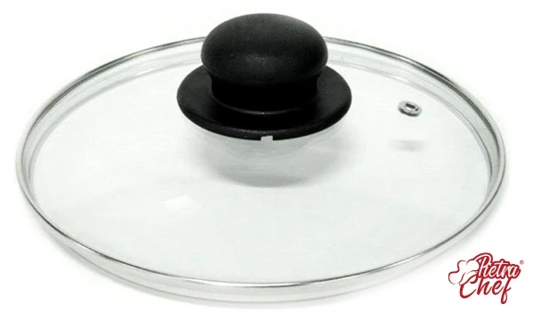 COPERCHIO VETRO C/CRAVATTA 28CM