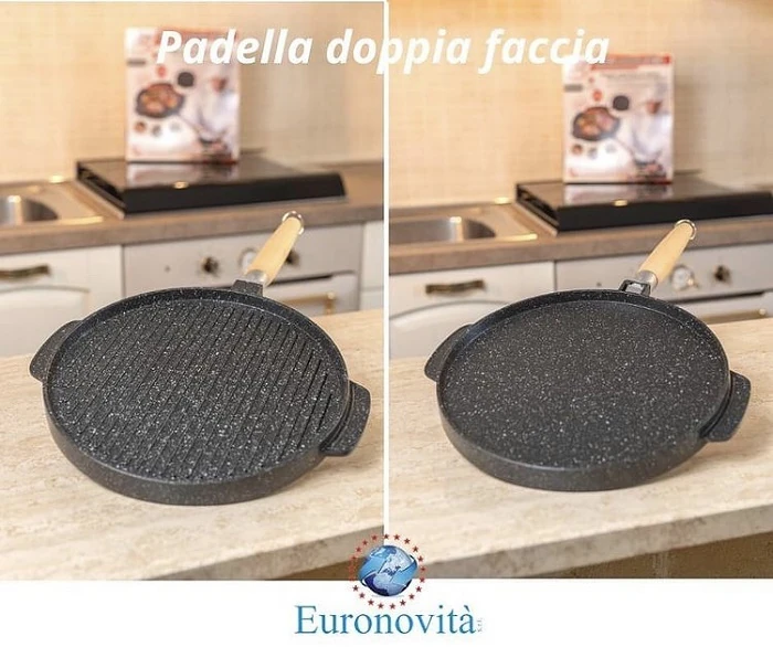 GRIGLIA DOPPIA FACCIA MEDIA 28CM