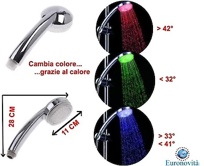 Foto di MANICO DOCCINO MULTICOLORE