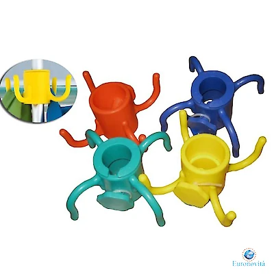 Foto di PORTAOGGETTI IN PLASTICA CON VITI