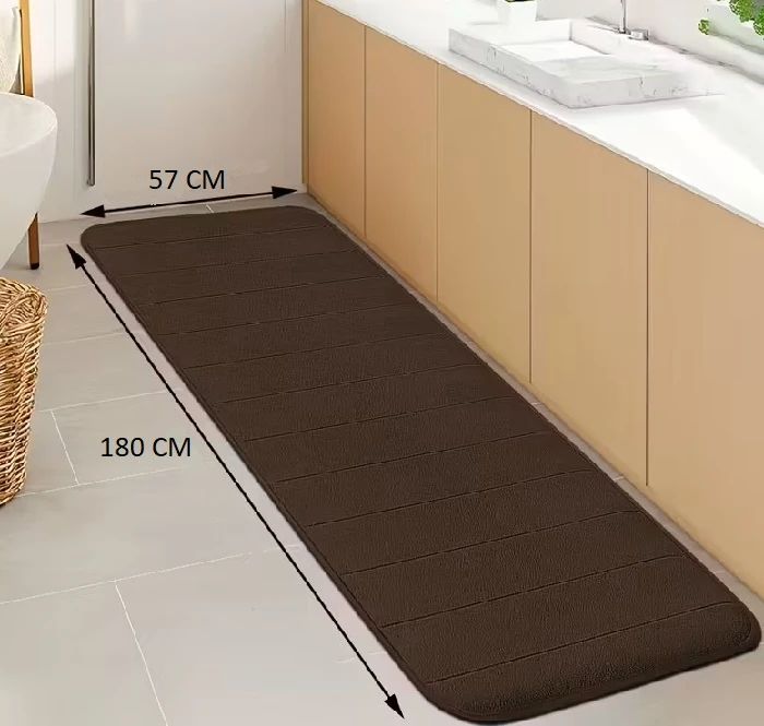 TAPPETO MICROFIBRA GENIO 57X180CM