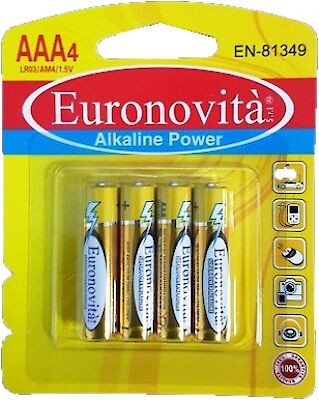 Foto di BATTERIE MINISTILO ALKALINE SET4PZ