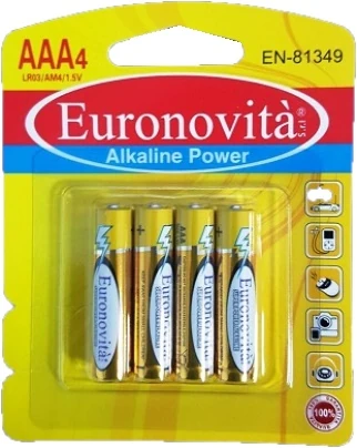 BATTERIE MINISTILO ALKALINE SET4PZ