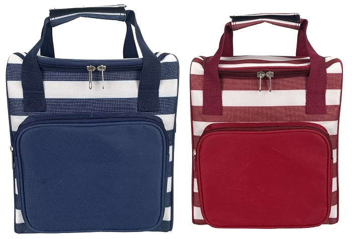BORSA TERMICA YUKI 8LT 26X16X21CM POLIESTERE 600D INT.SILVER