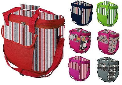 Foto di BORSA TERMICA YUKI 28LT 33X24X36CM POLIESTERE 600D INT.SILVE