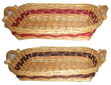 CESTINI VIMINI  L8143W-R/M 61X47X13CM