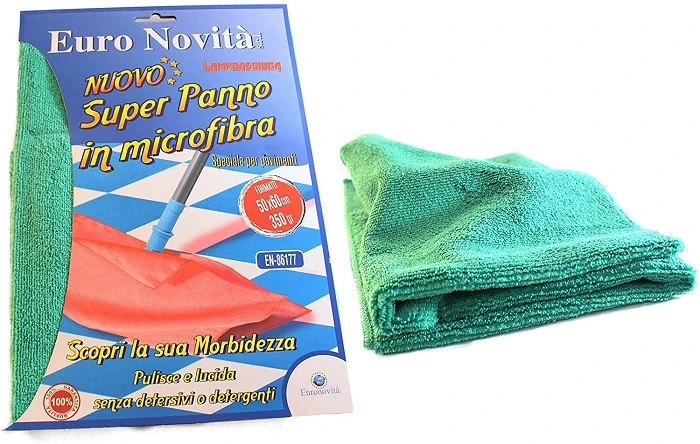 PANNO MICROFIBRA 50X60 350GR IN BUSTA