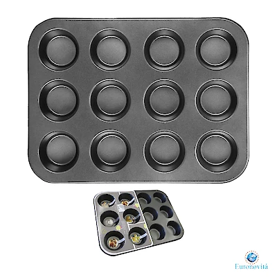 Foto di FORMINA STAMPO 12 MUFFIN 35,4X26,8X3CM