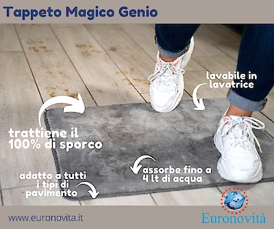 Foto di TAPPETO MICROFIBRA GENIO 50X 65CM