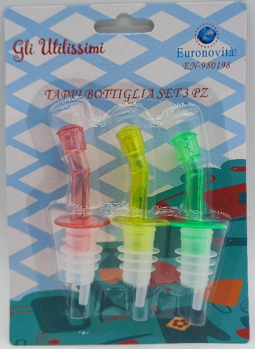 TAPPI PLASTICA 3 PZ