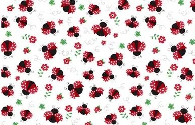 Foto di TESSUTO POLICOTONE H.140CM 80GSM COCCINELLE