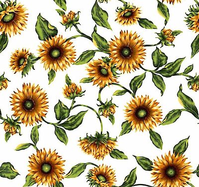 Foto di TESSUTO POLICOTONE H.140CM 140GSM GIRASOLI