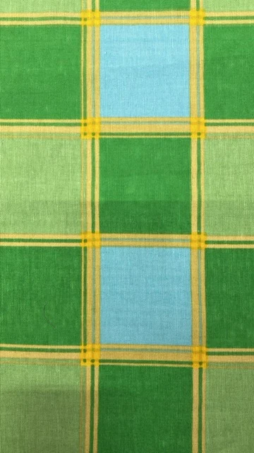 TESSUTO POLICOTONE H.280CM 140GSM QUADRONI VERDE