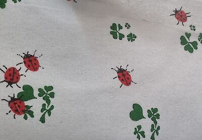 Foto di TESSUTO POLICOTONE H.140CM 80GSM COCCINELLE