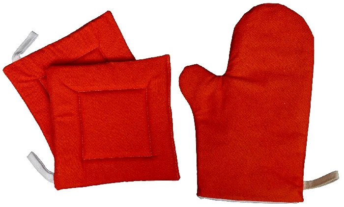 GUANTO FORNO + PRESINA SET 2PZ