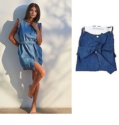 Foto di PIGIAMA DONNA MOD.FIONA ASS.JEANS-DENIM TAG.S-XL